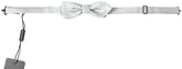 Dolce & Gabbana Gray Silk Adjustable Men Neck Papillon Bow Tie -  Neckties, Men -  Dolce & Gabbana.